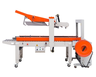FXJ5050AZ自動折蓋封箱機(jī)+DBA200自動捆扎機(jī)